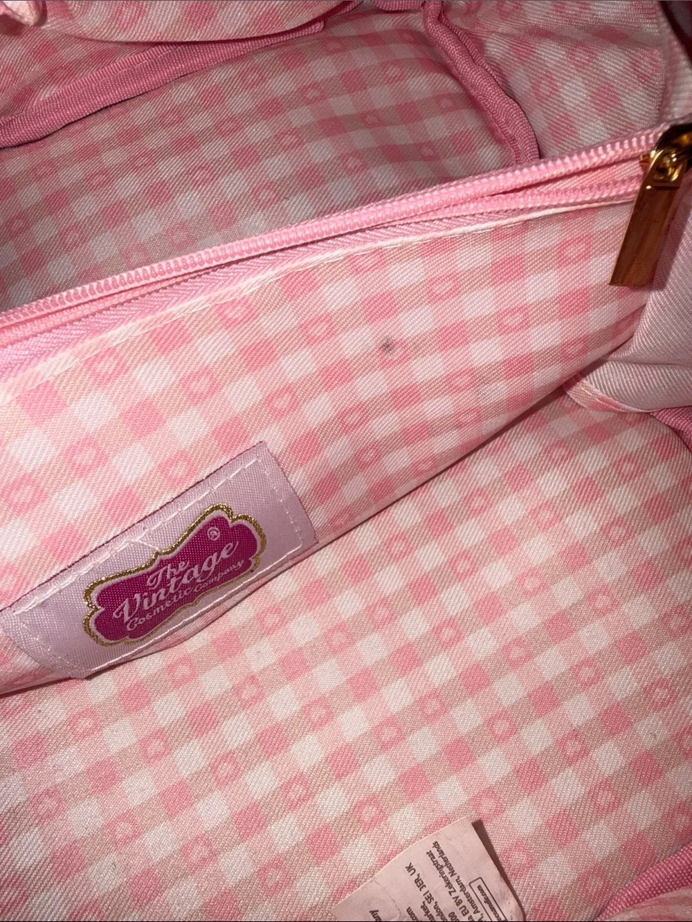 The Vintage Cosmetic Company soft quilted